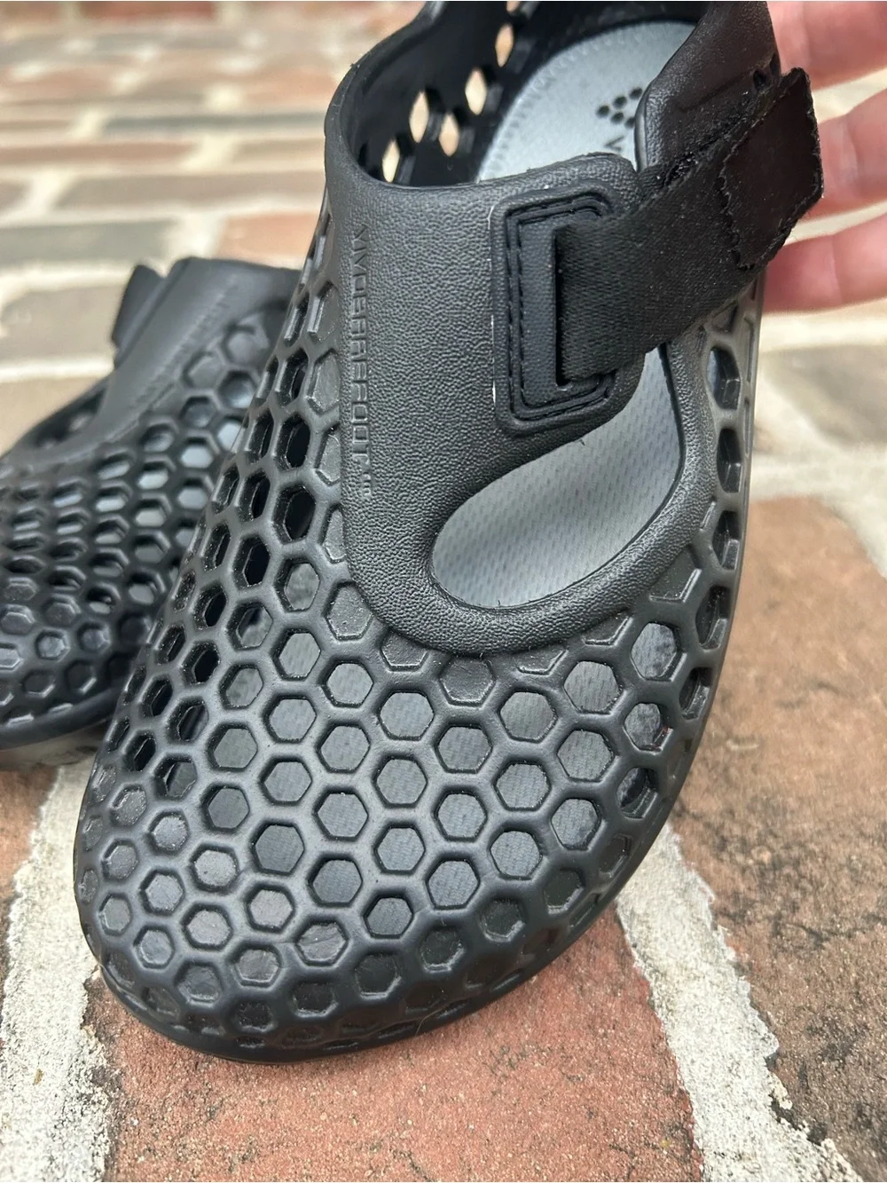 Vivobarefoot Ultra II Black Minimalist Outdoor Water Shoes 33 Kids 2